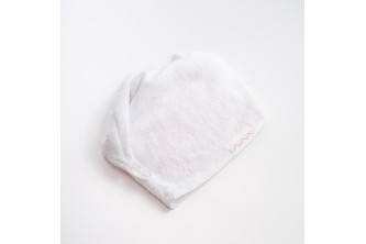 Froté turban na vlasy - biely Froté turban na vlasy - biely